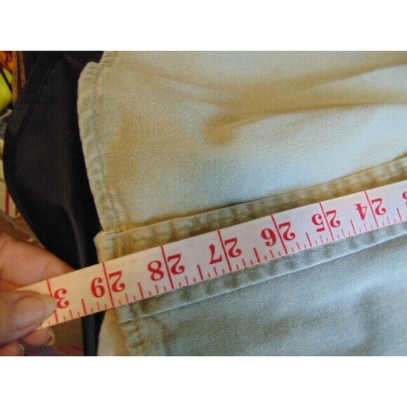 Vtg. Canadian Outdoors Long-Sleeve Button Shirt Embroidered Moose Khaki/Denim XL - Picture 10 of 13